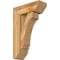 Ekena Millwork Imperial Slat Rough Sawn Bracket w/ Offset Brace, Western Red Cedar, 8"W x 22"D x 34"H BKT0806X22X34IMP06RWR - alternate 1